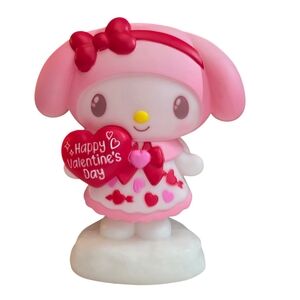 My Melody Valentines Day 12" Blow Mold Pink Lighted Sanrio Heart Angel Cute